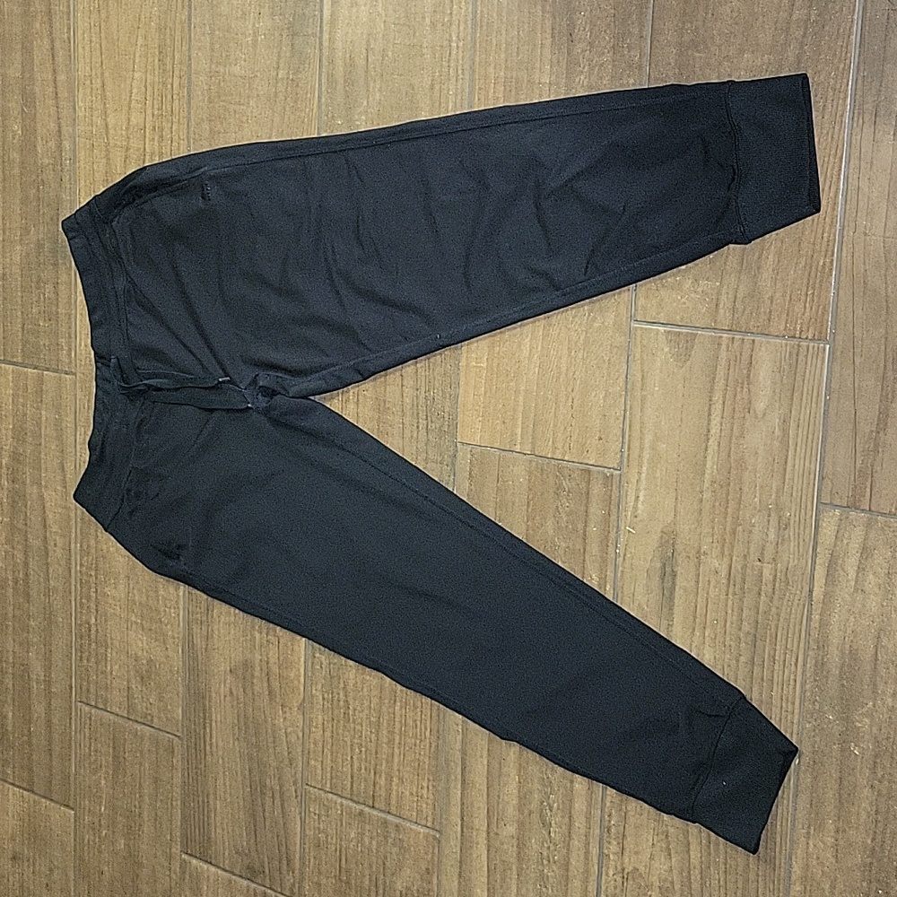 RBX Black polyester spandex stretch pant drawstring waist cuffs 2 pocket…XL EUC
